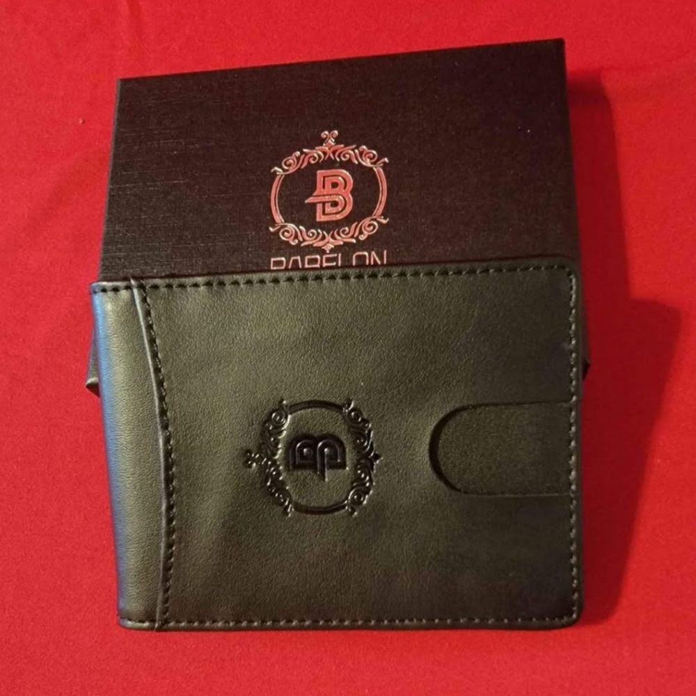 Black Leather Wallet